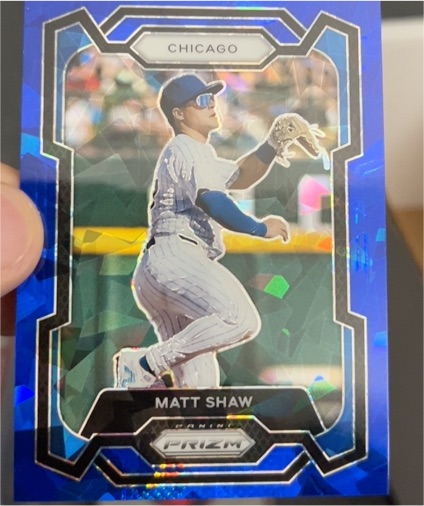 2024 Panini Prizm #158 Matt Shaw — front
