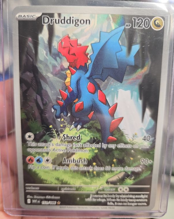 2025 Pokémon #151 Druddigon — front