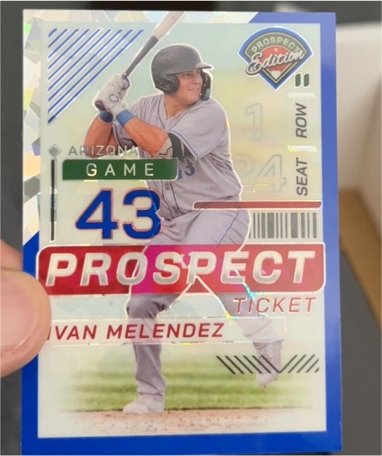 2024 Panini Prospect Edition #106 Ivan Melendez — front