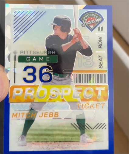 2024 Panini Prospect Edition #89 Mitch Jebb — front