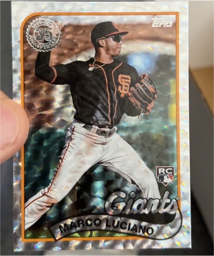 2024 Topps 1989 35th Anniversary #89B-11 Marco Luciano — front