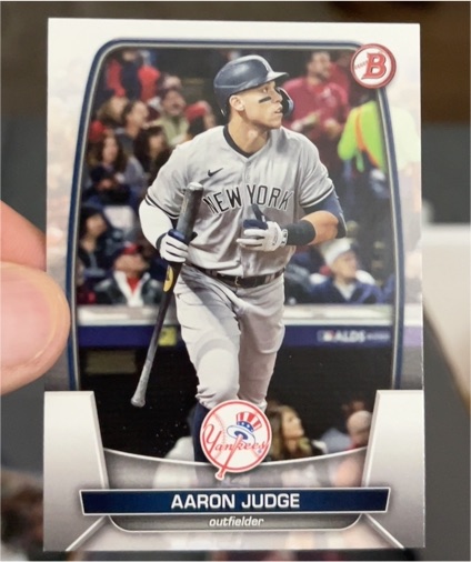 2023 Bowman #59 Aaron Judge — front