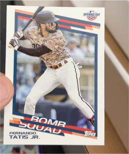 2022 Topps Opening Day #BS-14 Fernando Tatis Jr. — front