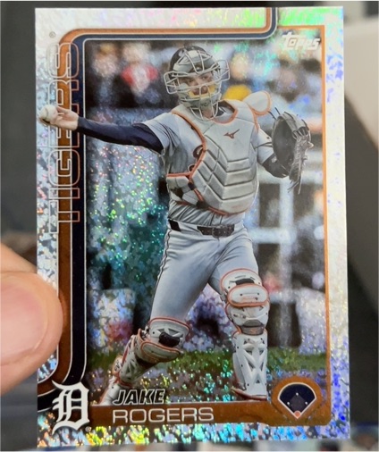 2025 Topps Series 1 #55 Jake Rogers — front