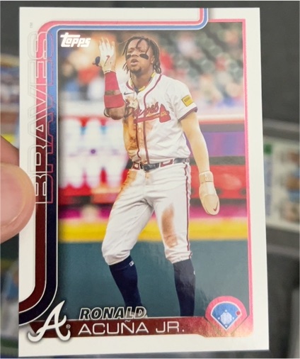 2025 Topps Series 1 #207 Ronald Acuña Jr. — front