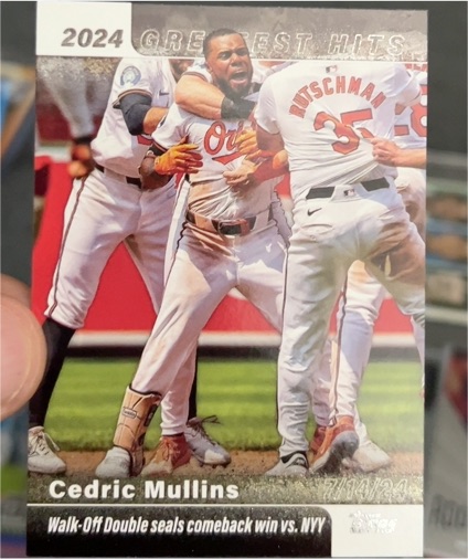 2024 Topps Greatest Hits #GH-20 Cedric Mullins — front