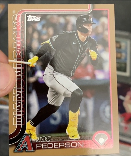 2025 Topps Series 1 #127 Joc Pederson — front