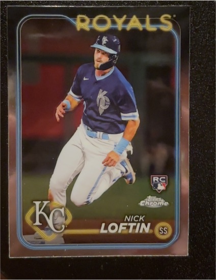 2024 Topps Chrome #183 Nick Loftin — front