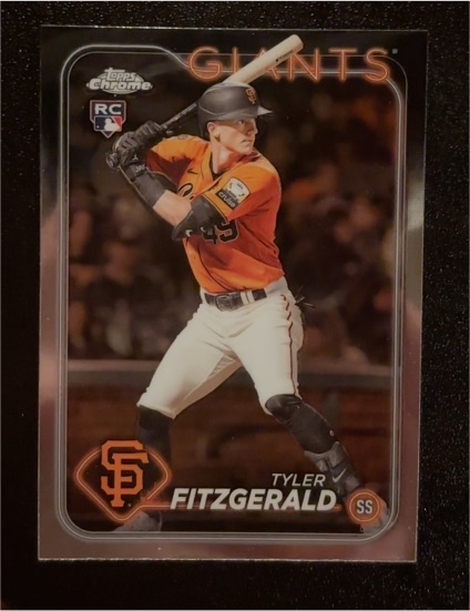2024 Topps Chrome #131 Tyler Fitzgerald — front