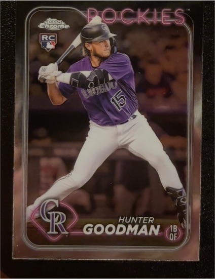 2024 Topps Chrome #99 Hunter Goodman — front