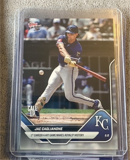 2025 Topps NOW #275 Jac Caglianone — front