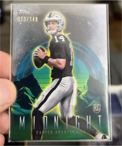 2024 Topps Midnight #50 Carter Bradley — front