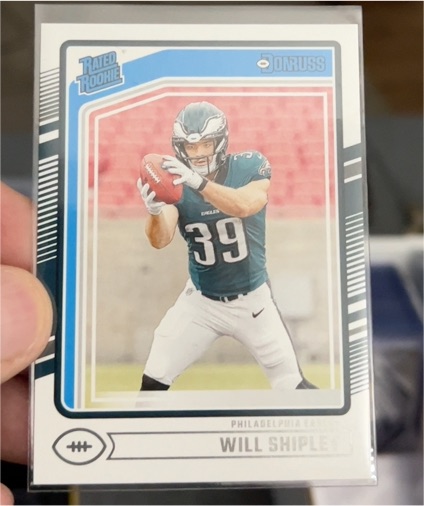2024 Donruss #312 Will Shipley — front