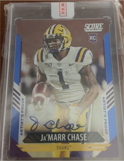 2021 Panini Score #325 Ja'Marr Chase — front