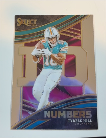 2023 Panini Select #NMB-THI Tyreek Hill — front