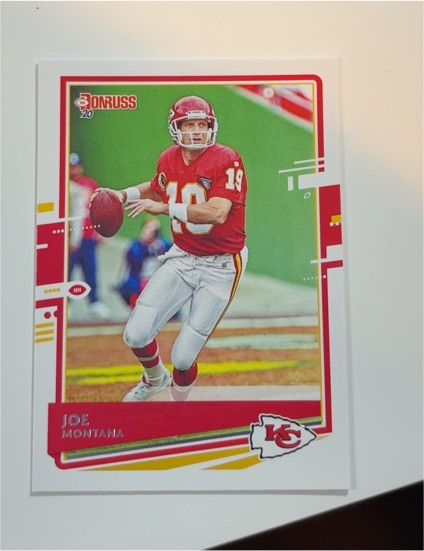 2020 Panini Donruss #9 Joe Montana — front