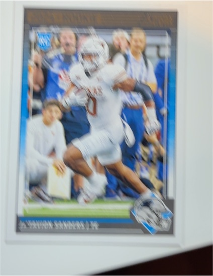 2024 Panini Score #351 Ja'Tavion Sanders — front