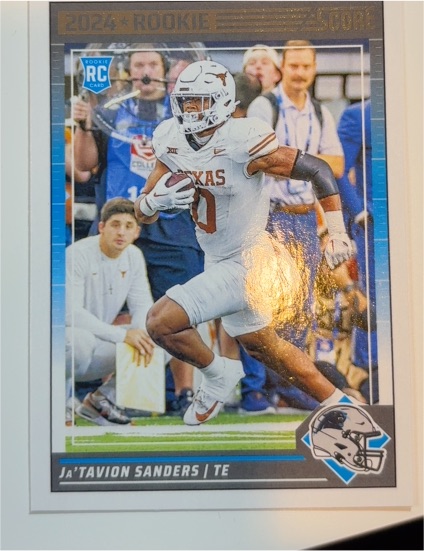 2024 Panini Score #351 Ja'Tavion Sanders — front