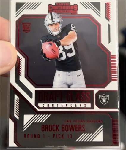 2024 Panini Contenders Draft Class Contenders #7 Brock Bowers — front