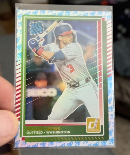 2025 Donruss #54 Dylan Crews Rated Rookie — front