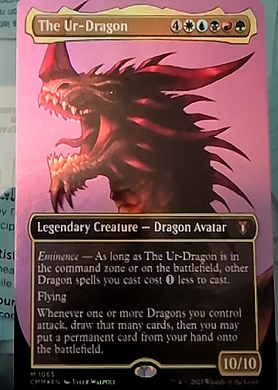 2023 Magic: The Gathering #689 The Ur-Dragon — front