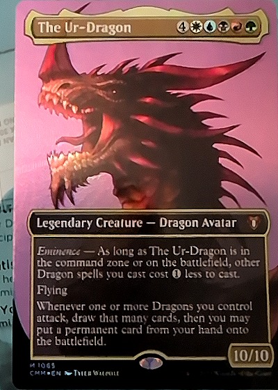2023 Magic: The Gathering #689 The Ur-Dragon — front