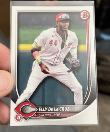 2025 Bowman #44 Elly De La Cruz — front