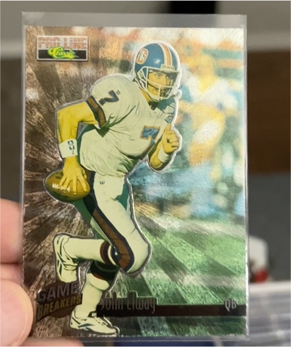 1995 Classic Pro Line #GB7 John Elway Game Breakers — front