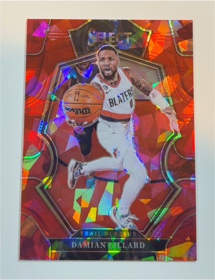 2022-23 Panini Select #107 Damian Lillard — front