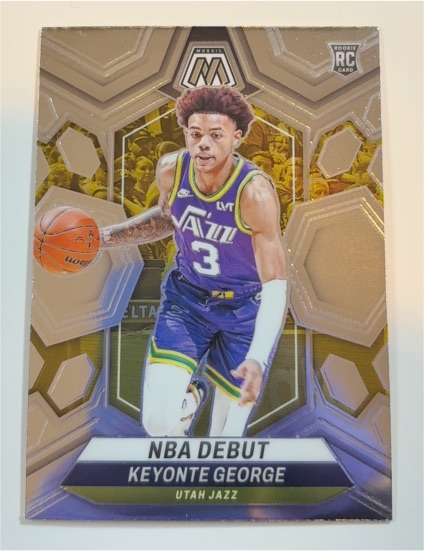 2023-24 Panini Mosaic NBA Debut #251 Keyonte George — front