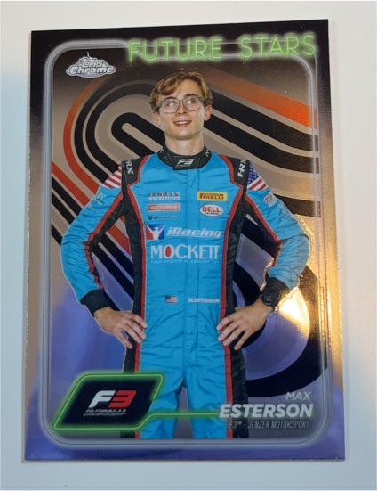2024 Topps Chrome Formula 1 #59 Max Esterson — front