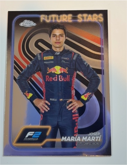2024 Topps Chrome Formula 1 #42 Josep Maria Marti — front
