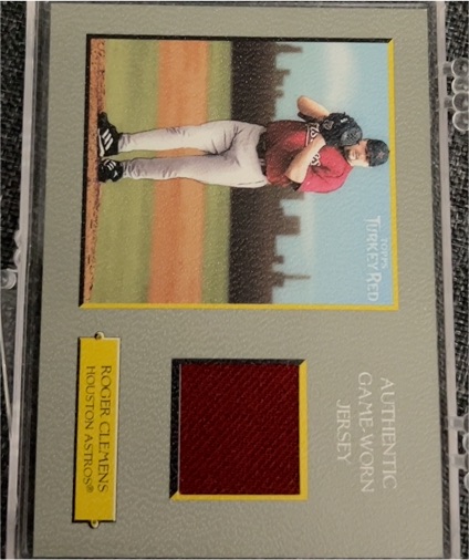 2006 Topps Turkey Red Relics #TRR-RC Roger Clemens — front