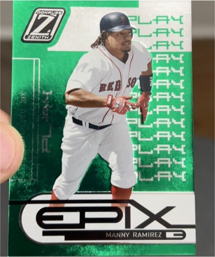 2005 Donruss Zenith Epix #E-6 Manny Ramirez — front