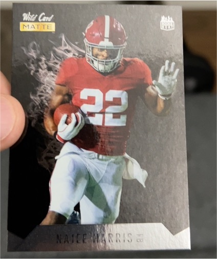 2021 Wild Card Matte #MRHR-9 Najee Harris — front