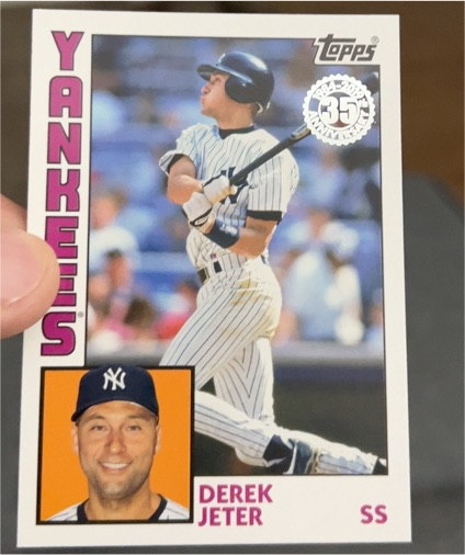2019 Topps 1984 Topps Derek Jeter #T84-23 — front