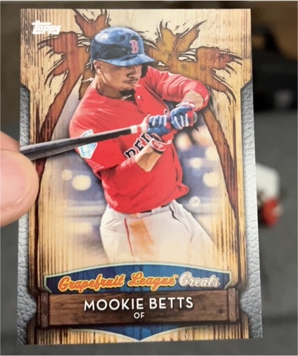 2019 Topps Grapefruit League Greats #GLG-28 Mookie Betts — front