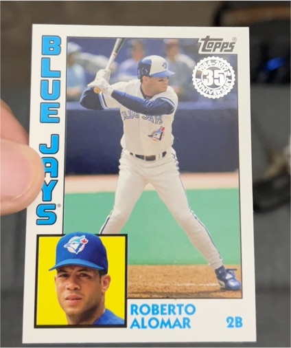 2019 Topps 35th Anniversary #T84-57 Roberto Alomar — front