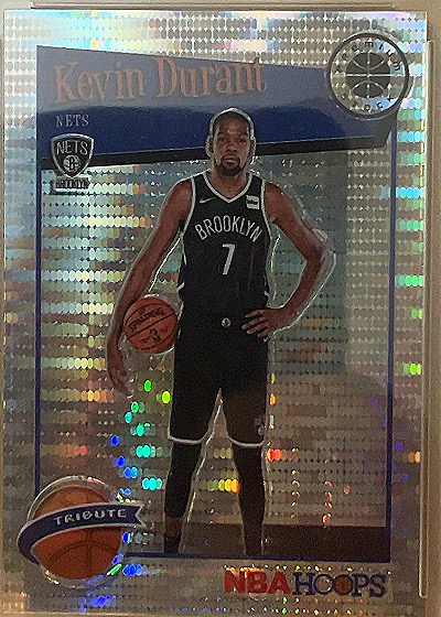 2019-20 Panini NBA Hoops Premium Stock #284 Kevin Durant — front