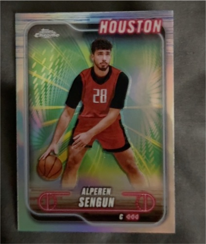 2024-25 Topps Chrome #106 Alperen Sengun — front