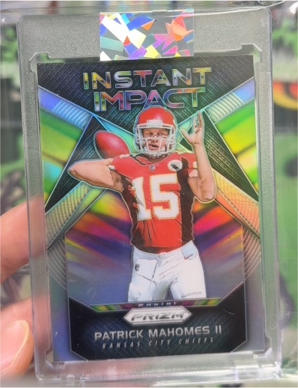 2017 Panini Prizm Instant Impact #8 Patrick Mahomes II — front