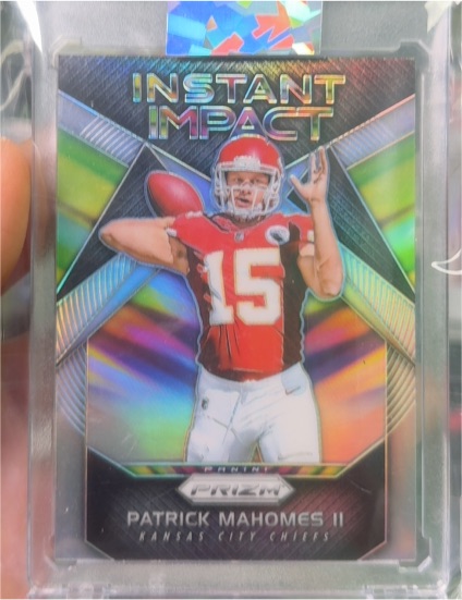2017 Panini Prizm Instant Impact #8 Patrick Mahomes II — front