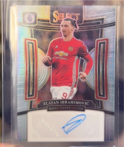 2023-24 Panini Select EPL #S-ZI Zlatan Ibrahimović — front
