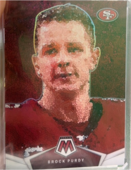 2023 Panini Mosaic #MM Brock Purdy — front