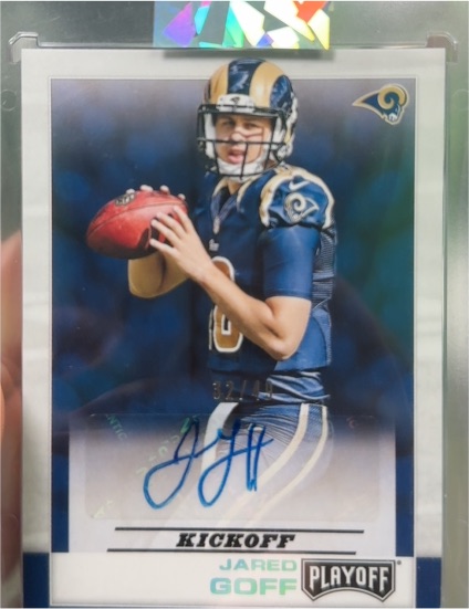 2016 Panini Playoff Kickoff #1 Jared Goff — front