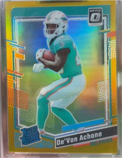 2023 Donruss Optic #269 De'Von Achane — front