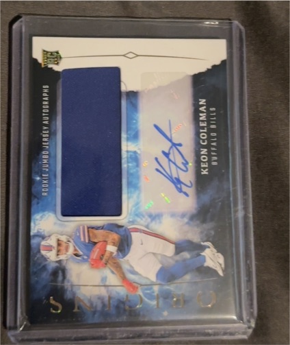 2024 Panini Origins #RJA-KCO Keon Coleman — front