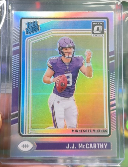 2024 Donruss Optic #235 J.J. McCarthy — front