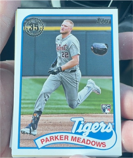 2024 Topps Update #89US-4 Parker Meadows — front