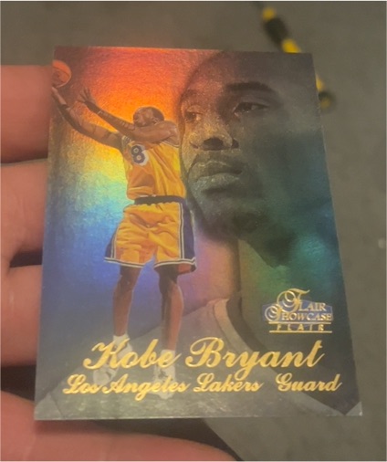 1997-98 Fleer Flair Showcase #18 Kobe Bryant — front